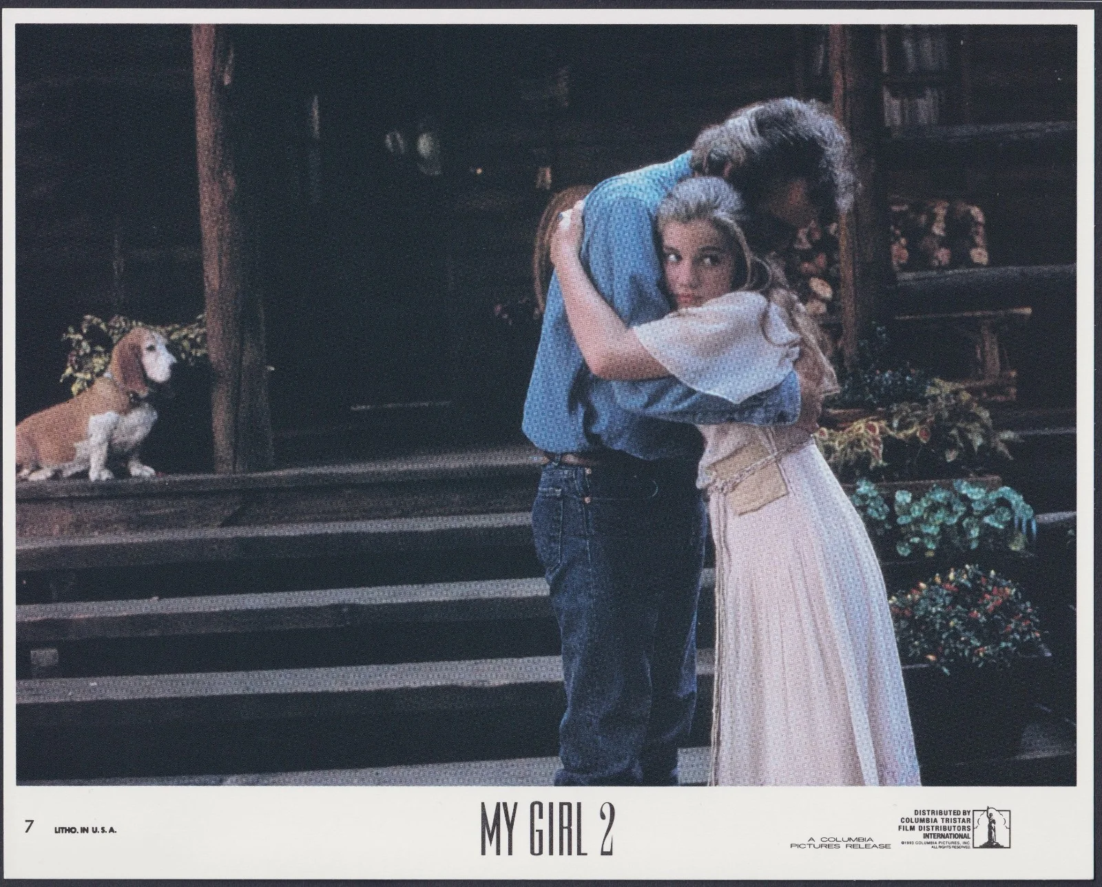 My Girl 2 8x ORIGINAL UK FOH Lobby Cards Jamie Lee Curtis Anna Chlumsky 1994, изображение 4