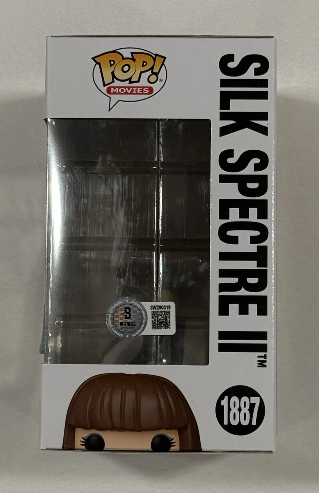 Malin Ackerman — Malin Akerman Signed Watchmen Silk Spectre Funko Pop! #1887 Beckett COA, image 3
