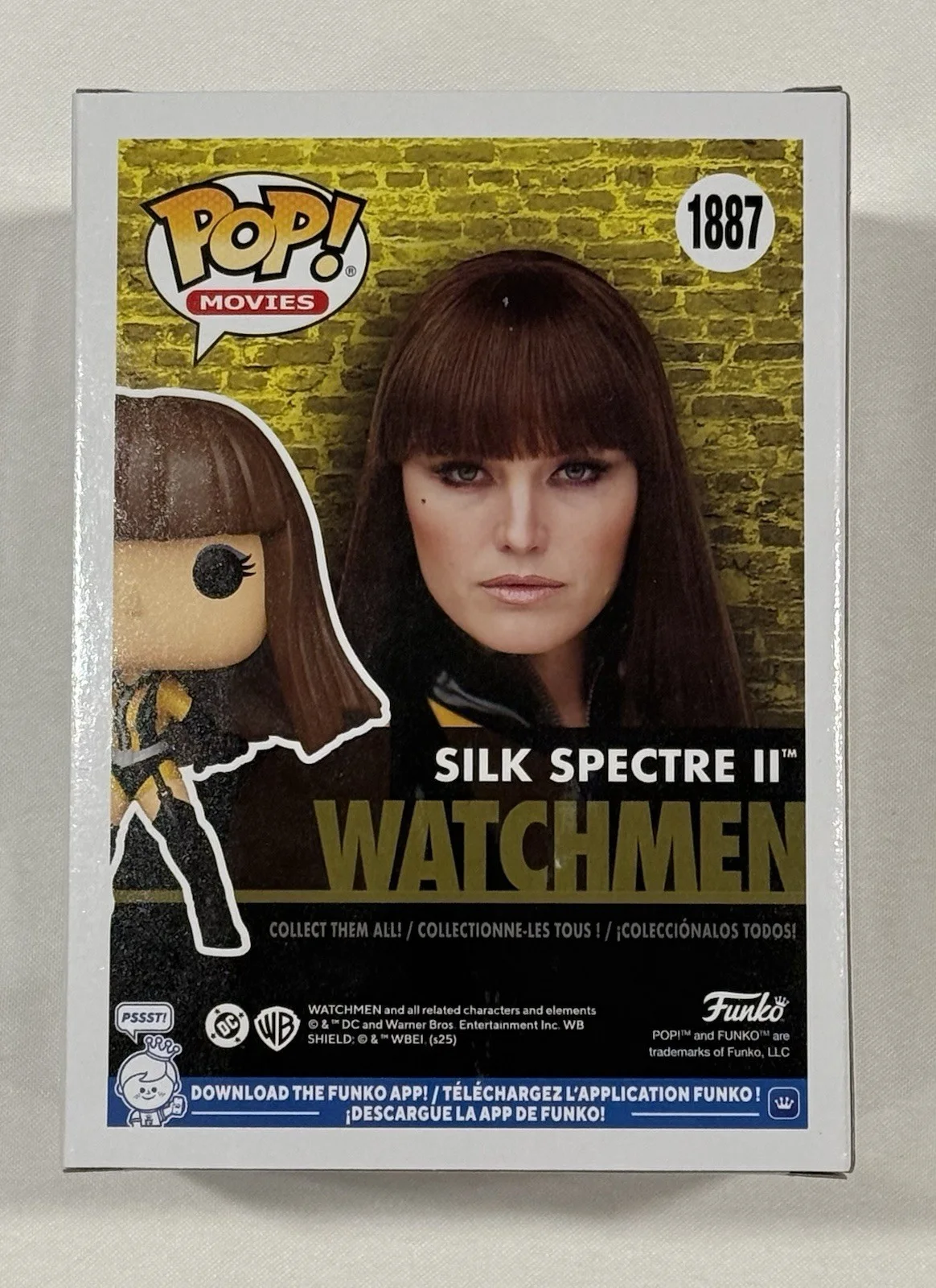 Malin Ackerman — Malin Akerman Signed Watchmen Silk Spectre Funko Pop! #1887 Beckett COA, image 5