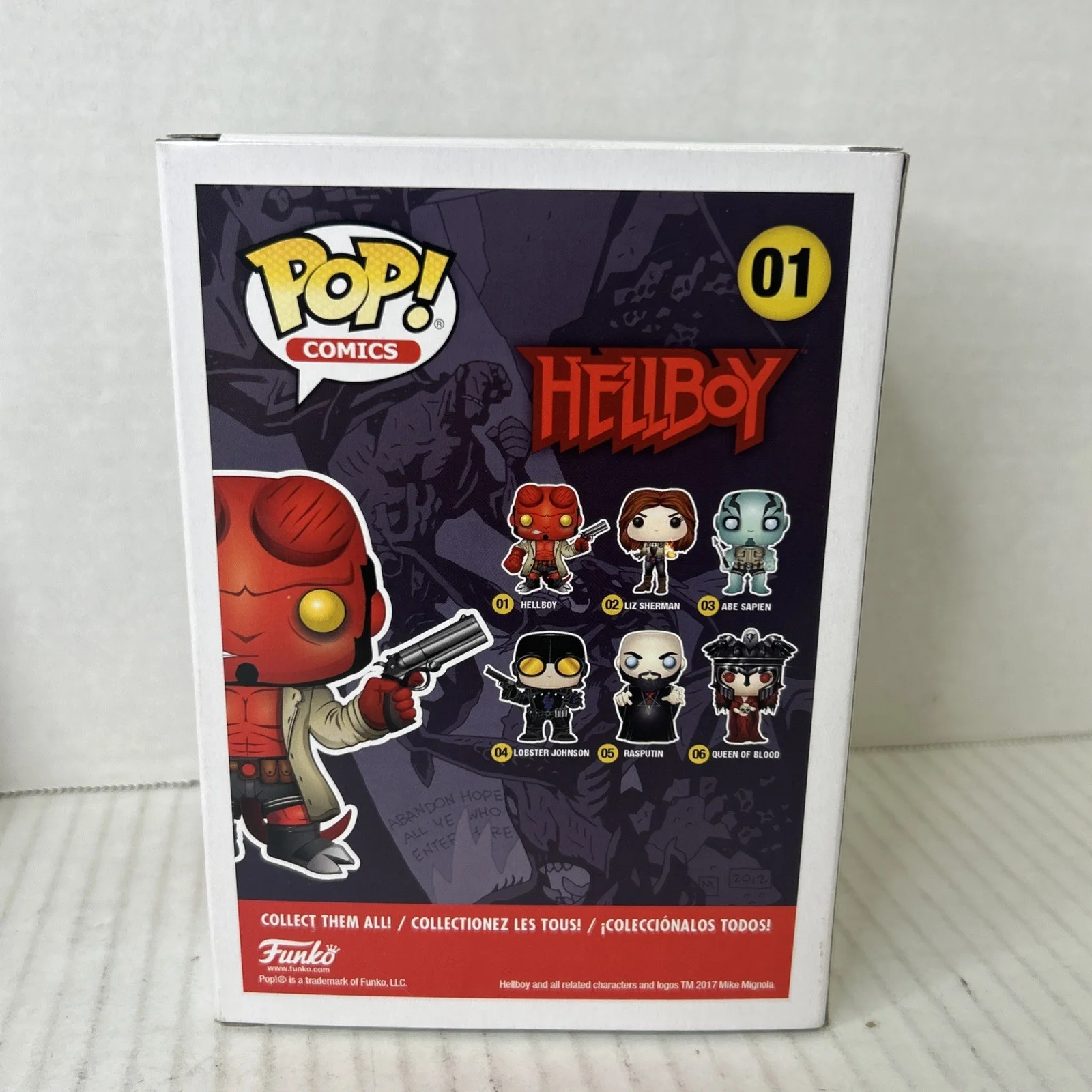 Ron Perlman — Signed ** Hellboy **Funko POP! #01 Ron Perlman Auto JSA COA, image 4