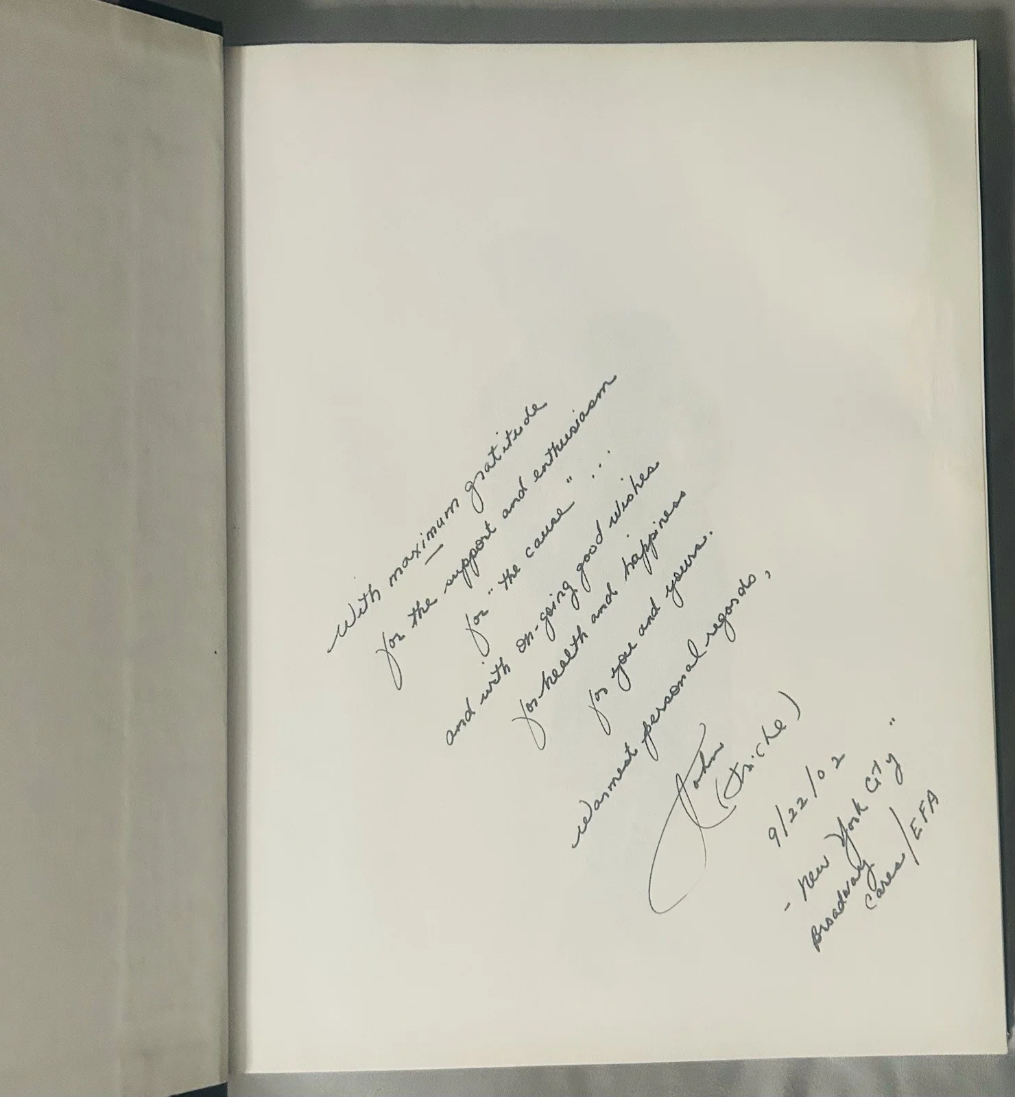 John Fricke — Judy Garland Worlds Greatest Entertainer Noted And Signed By John Fricke, изображение 2