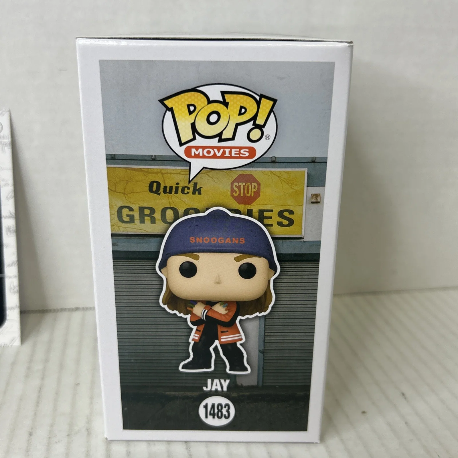 JASON MEWES — Jason Mewes Signed Clerks 3 "Jay" Funko Pop! #1483 Autograph with JSA COA, изображение 3
