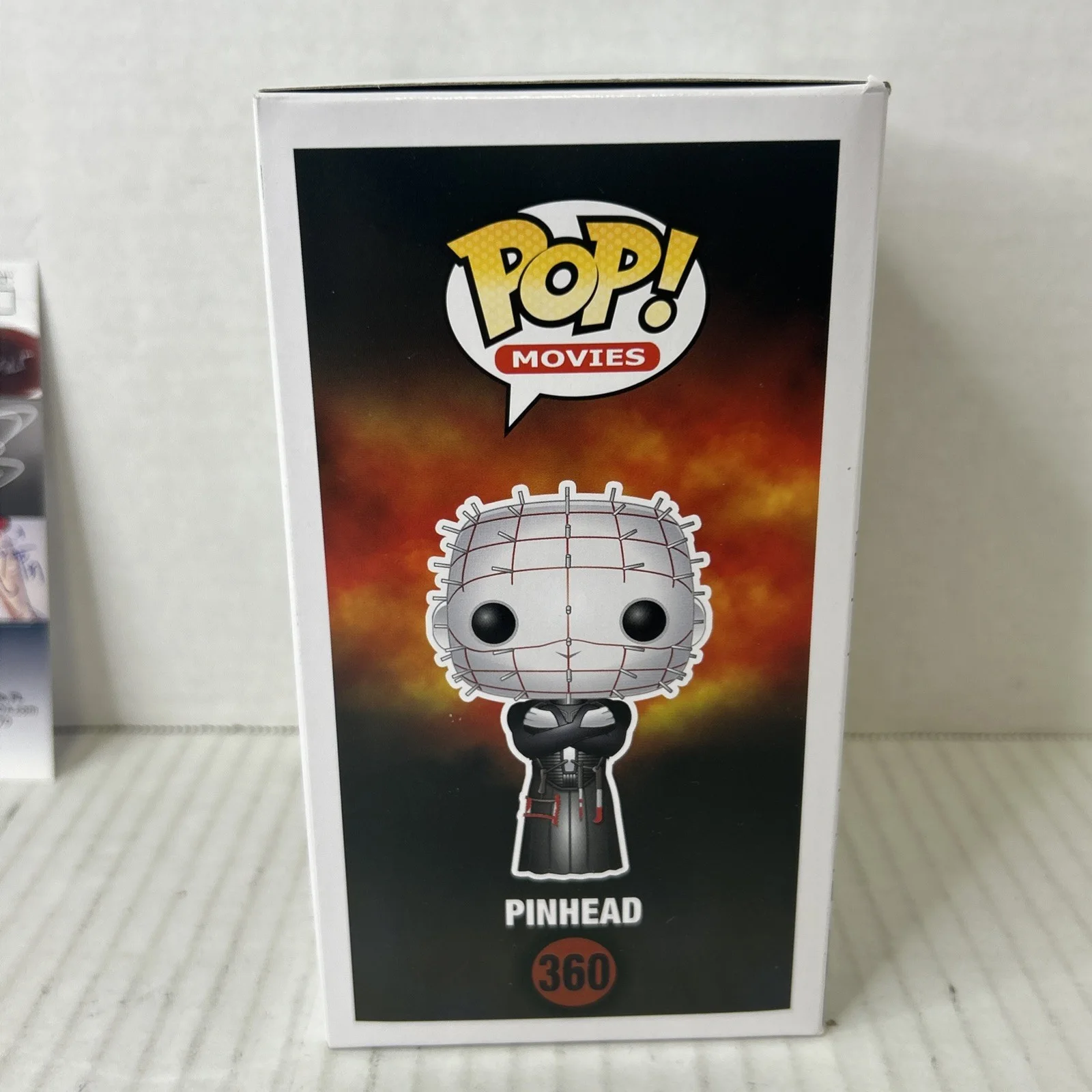 Doug Bradley Signed Funko Pop Pinhead #360 Hellraiser Autograph JSA COA, image 3