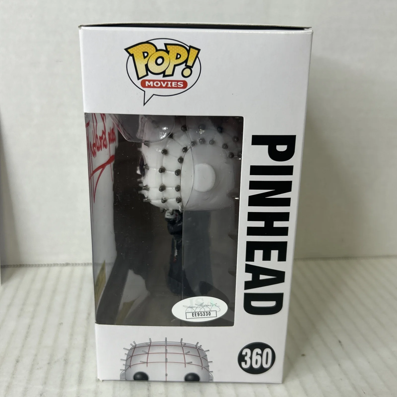 Doug Bradley Signed Funko Pop Pinhead #360 Hellraiser Autograph JSA COA, image 5