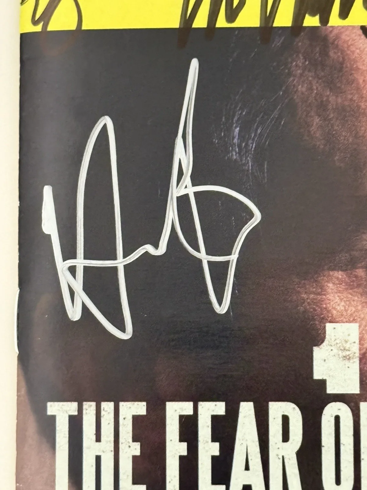 Adrien Brody, Tessa Thompson, cast members — The Fear of 13 signed Broadway Playbill Adrien Brody, Tessa Thompson +7 cast, изображение 2