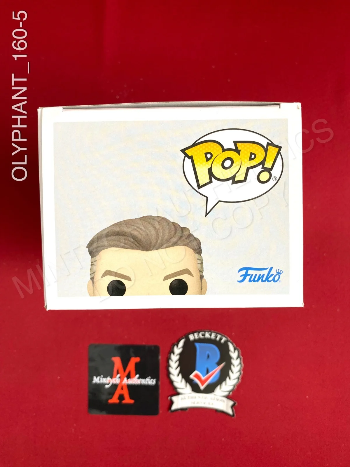 Timothy Olyphant — Timothy Olyphant signed Star Wars Cobb Vanth Chase Funko Pop #484 Beckett COA, изображение 5
