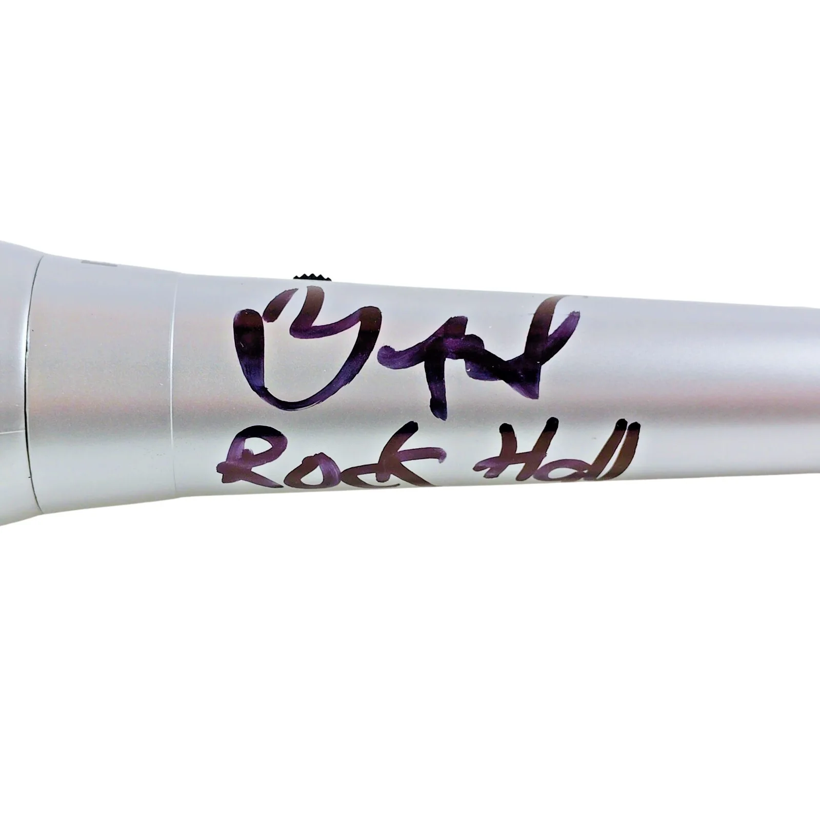 DJ Yella — DJ Yella NWA Signed Full Size Microphone Rock HOF Inscription Beckett BAS COA Ra, изображение 5