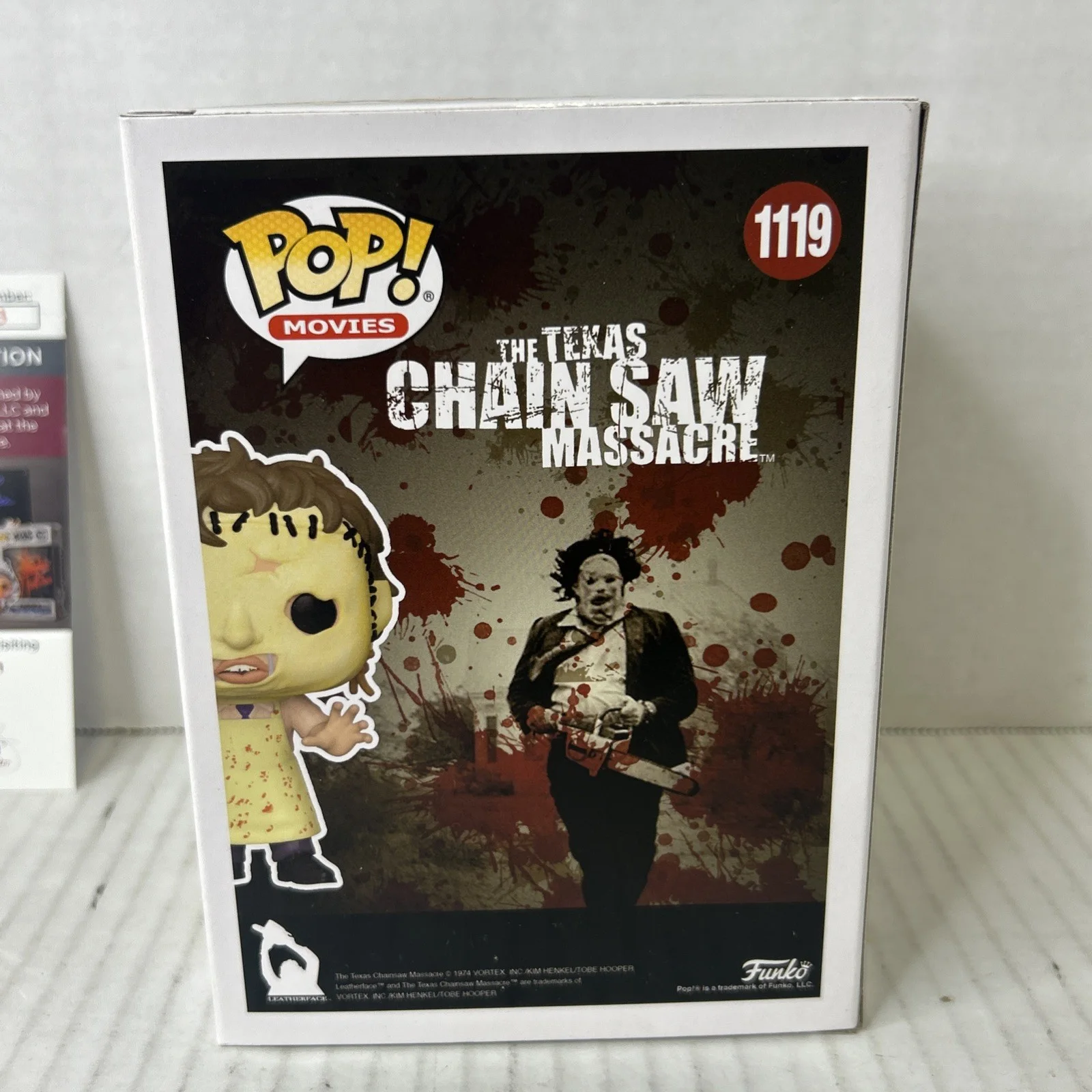 RA Mihailoff Signed Leatherface Funko 1119 Inscribed JSA COA Texas Chainsaw Mass, изображение 4