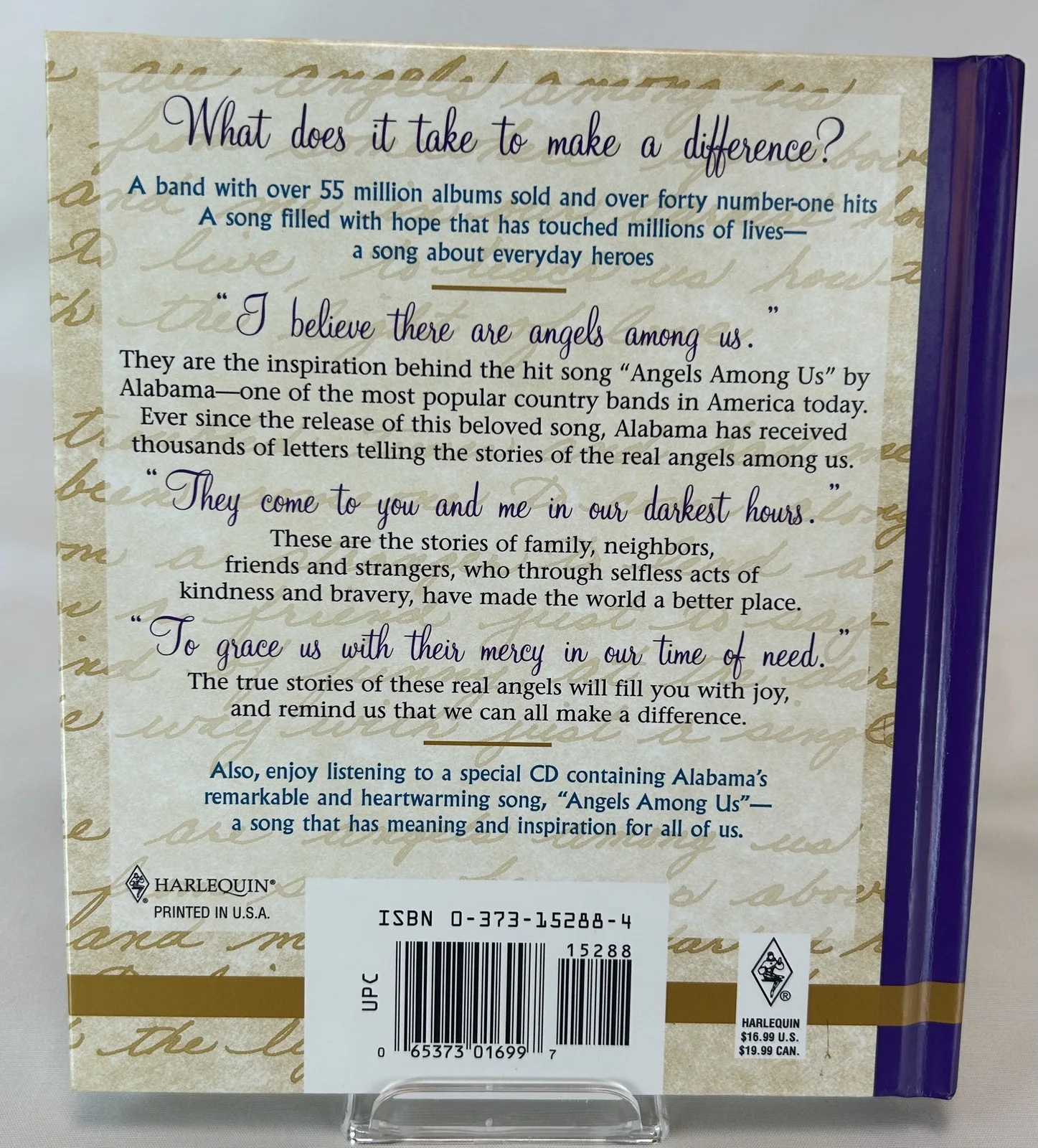 Alabama Angels Among Us Book & Limited Edition CD Signed Autograph Jeff Cook, image 3