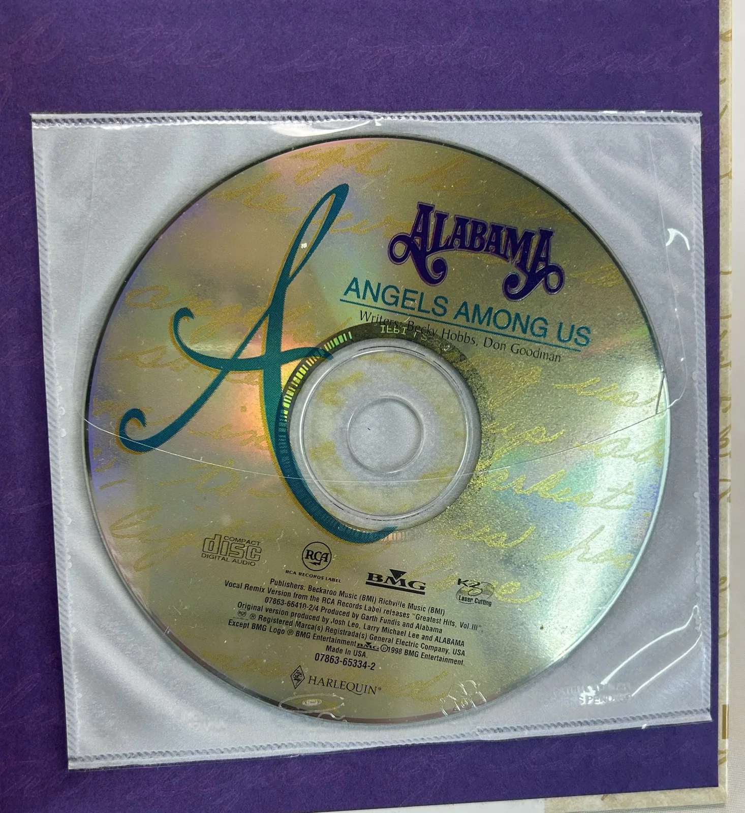 Alabama Angels Among Us Book & Limited Edition CD Signed Autograph Jeff Cook, image 5