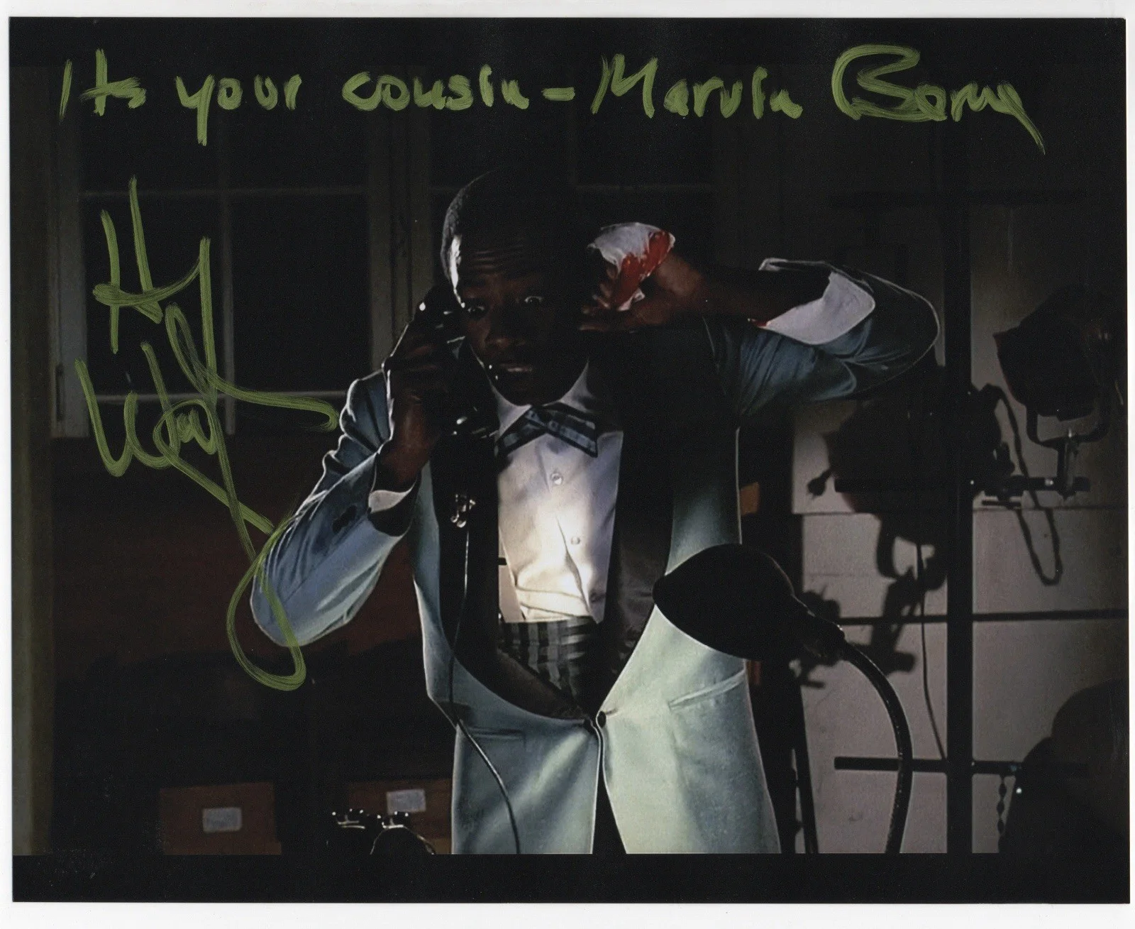 Harry Waters Jr — Harry Waters Jr. signed autograph 8x10 Photo No COA Pass BAS PSA JSA Marvin BTTF