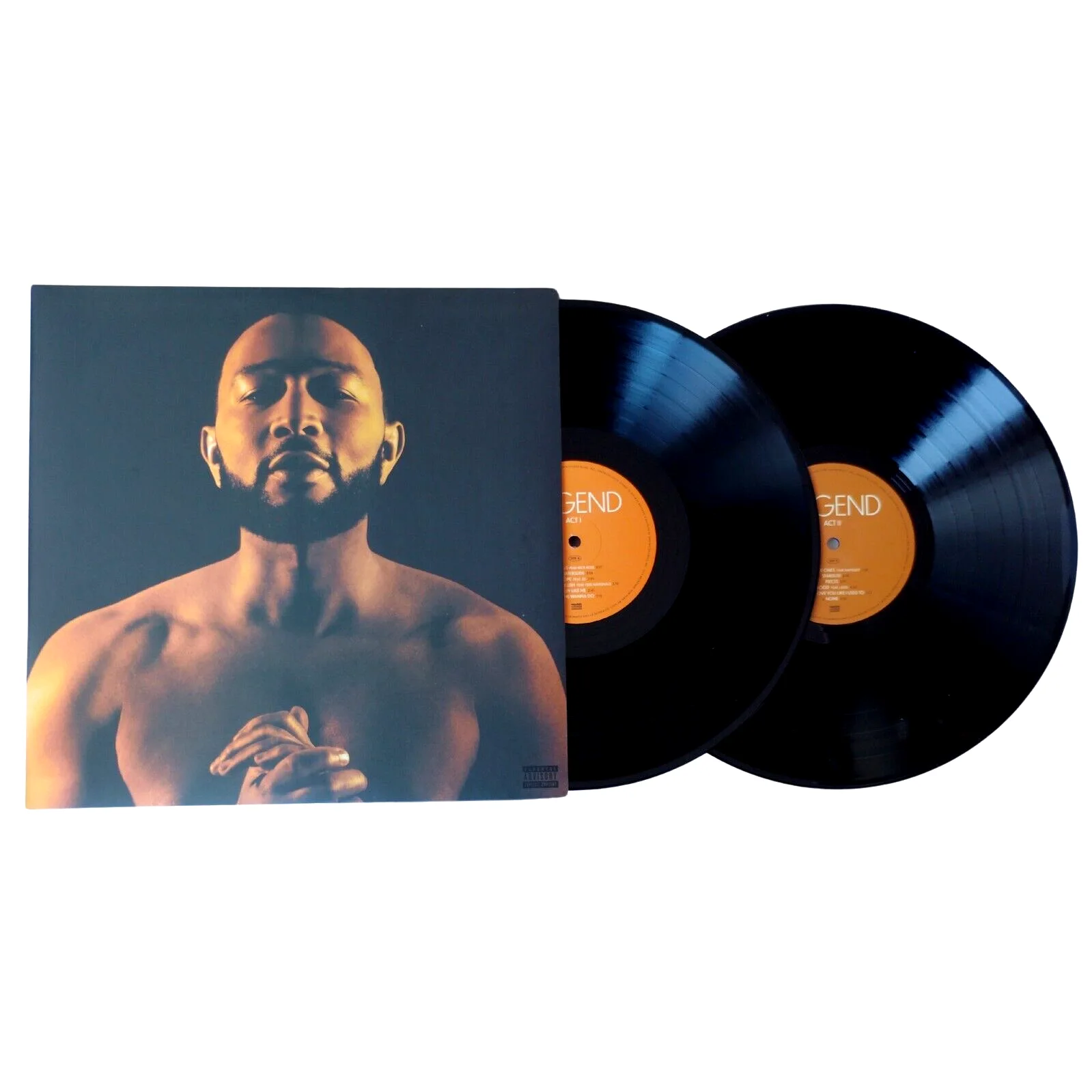 John Legend — John Legend Signed Act 1 and 2 Vinyl Record Album Flat LP Beckett BAS COA Pop, изображение 2