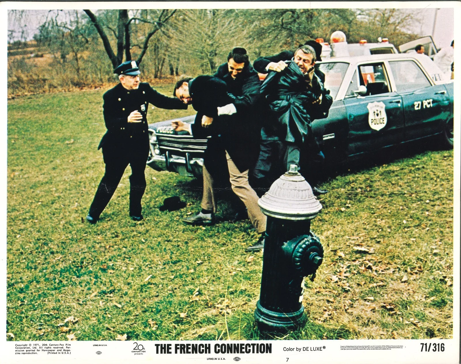 French Connection 8x ORIGINAL US Lobby Cards Gene Hackman William Friedkin 1971, изображение 4