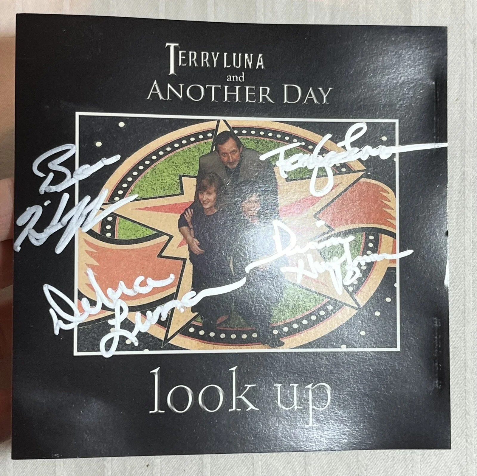 Terryluna And Another Day Signed CD Title Look Up Signed CD Excellent, image 5