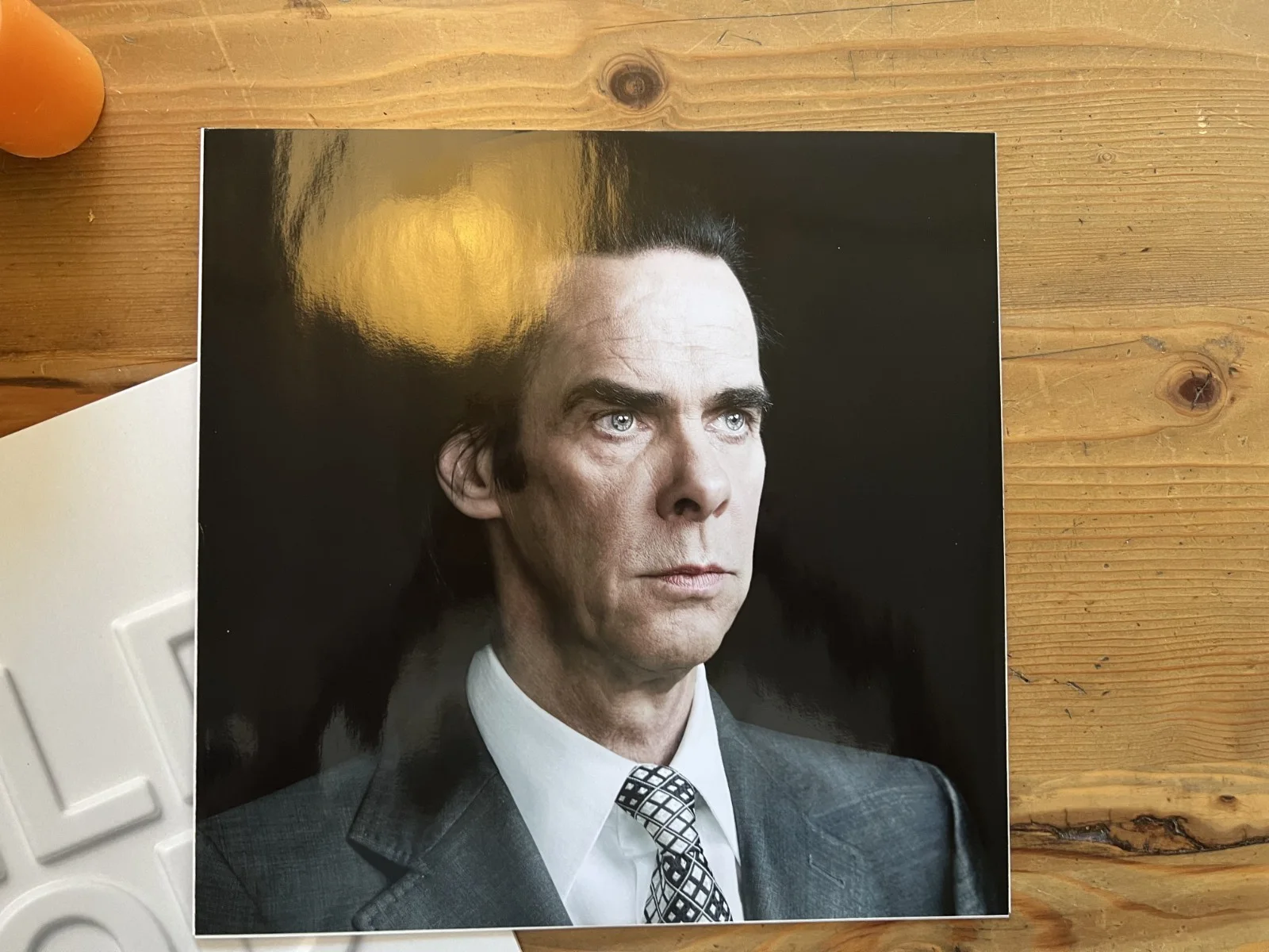 Signed Nick Cave Wild God 12" LP Record, image 3
