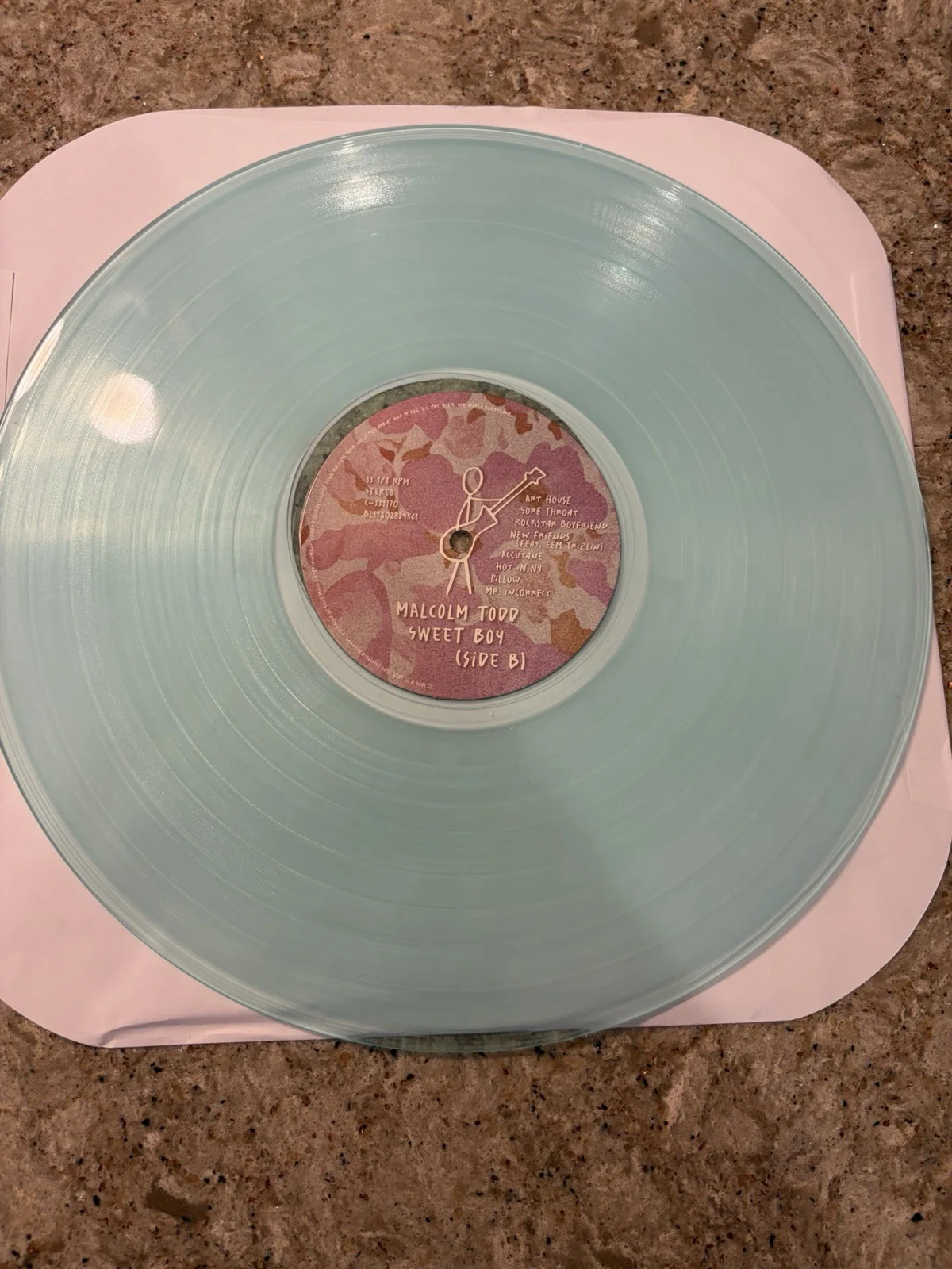 ‘Malcolm Todd’ Signed Vinyl Album ‘Sweet Boy’ PSA/DNA Autographed, изображение 2