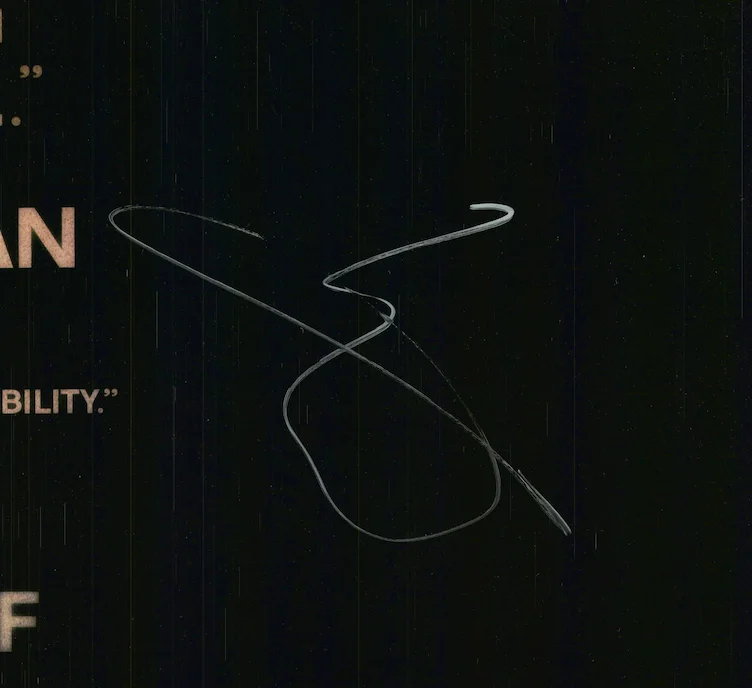 Locke Tom Hardy Director Autographed Signed Movie Poster AMCo COA 8432, изображение 3