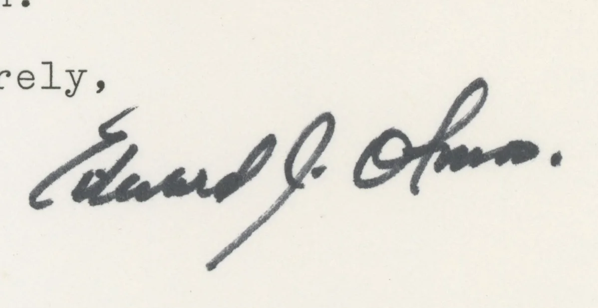 Edward James Olmos Battlestar Galactica Autographed Signed Letter AMCo COA 26581, изображение 2