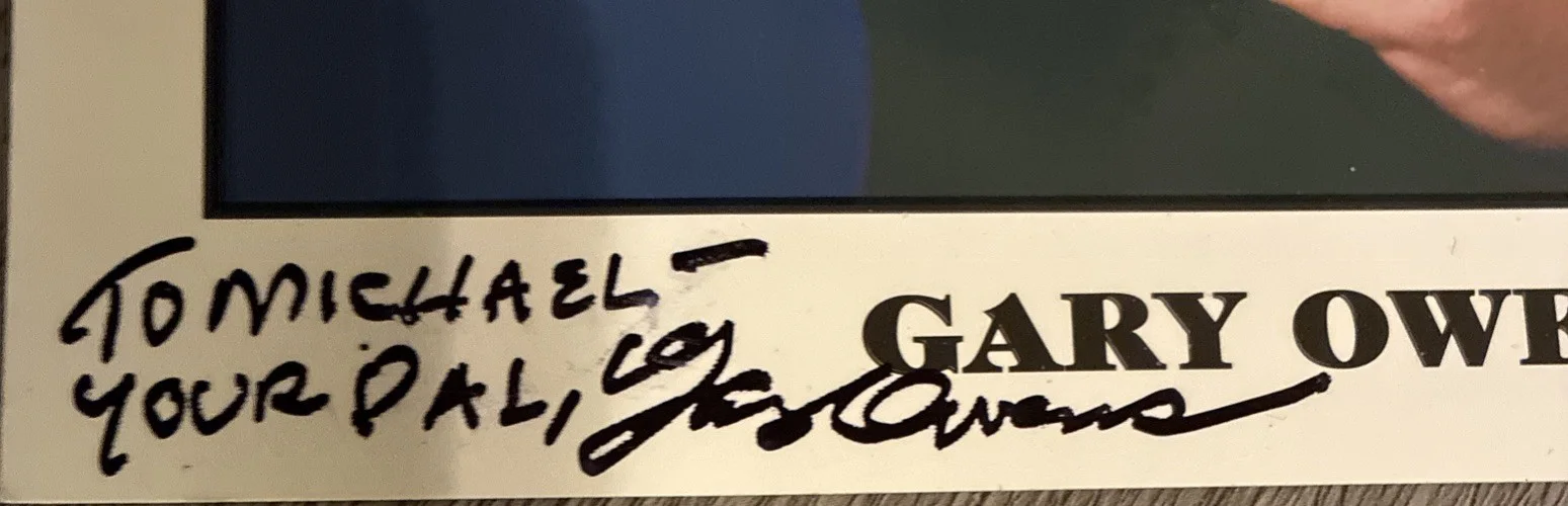 Gary Owens SIGNED AUTOGRAPHED Photo 8 x 10 Laugh-In Space Ghost, image 2
