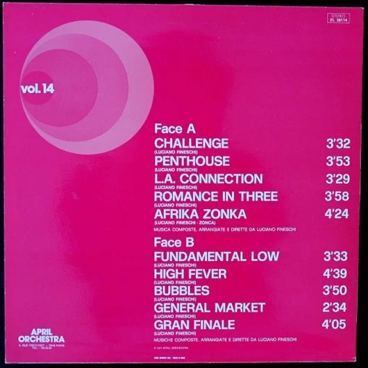 Luciano Fineschi - April Orchestra Presente (RCA Sound Vol. 14), изображение 3