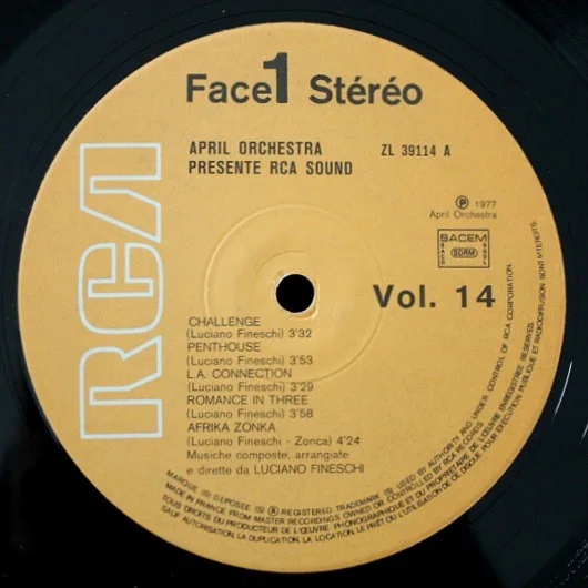 Luciano Fineschi - April Orchestra Presente (RCA Sound Vol. 14), изображение 4