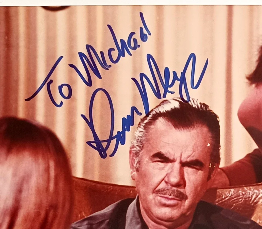 Russ Meyer in person — Russ Meyer Original Signed Glossy 8x10 Oct. 1996 Chiller Faster Pussycat Vixen, image 4
