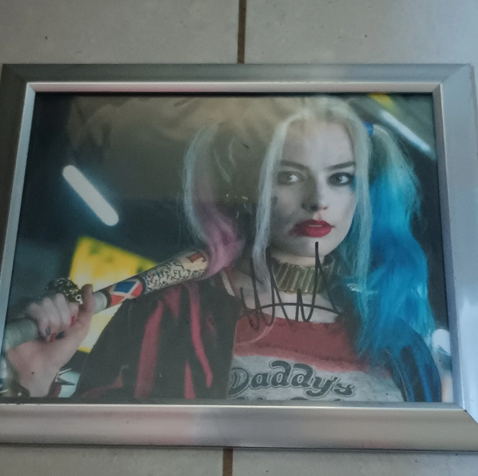Harley Quinn Suicide Squad Autographed Framed Original Photo, изображение 2