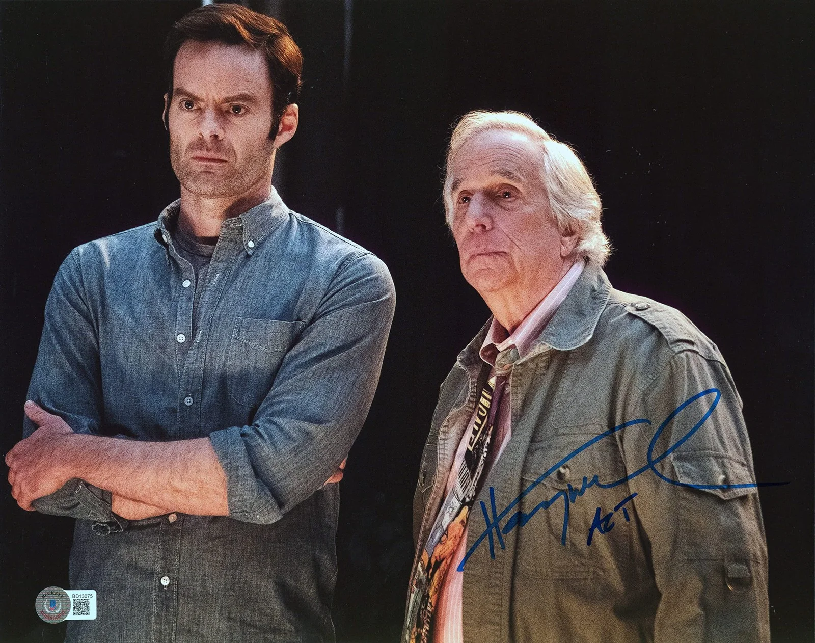 Henry Winkler — Henry Winkler Barry "Art" Authentic Signed 11x14 Photo Autographed BAS #BD13075, image 3