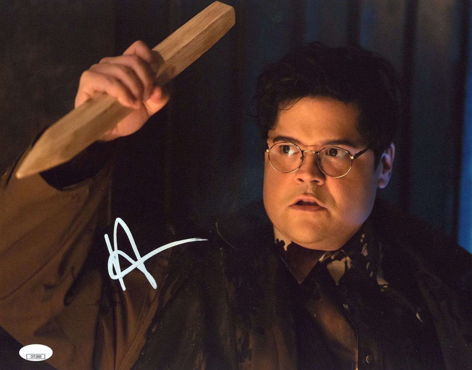 Harvey Guillen — Harvey Guillen What We Do In The Shadows Signed 11x14 Photo JSA #CF72989