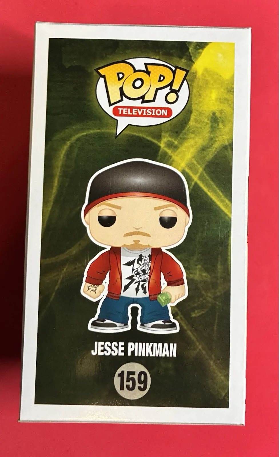 Aaron Paul Signed Jesse Pinkman Breaking Bad Funko#159 SWAU Free Ship/Pop Armor, image 4