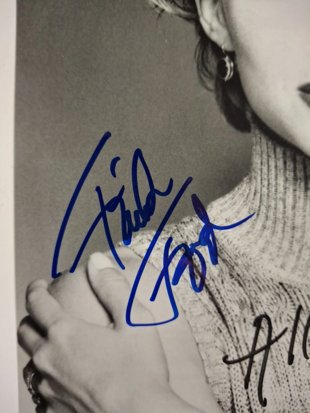 Faith Ford — FAITH FORD - MURPHY BROWN / HOPE & FAITH T.V. SITCOMS - SIGNED 8x10 B&W Photo, изображение 3
