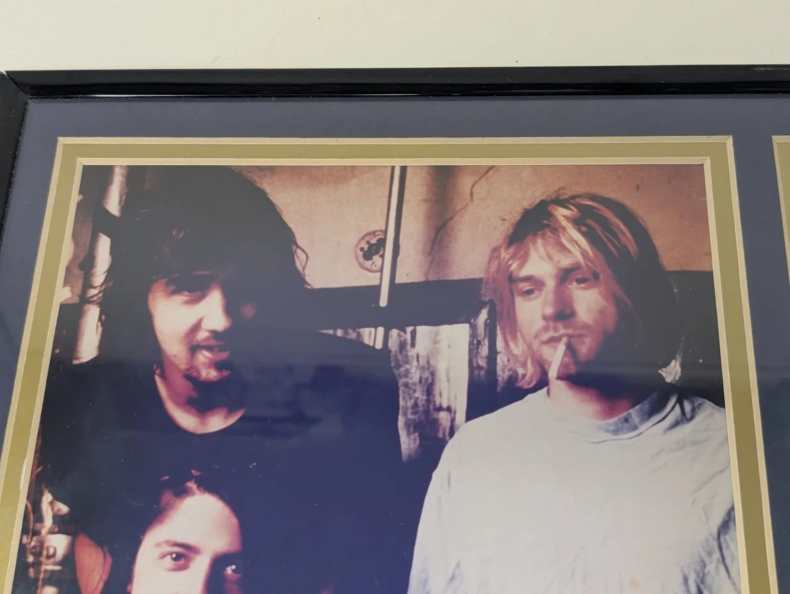 Nirvana 14x11 Framed Photo Set With Band Member Information (8), image 3