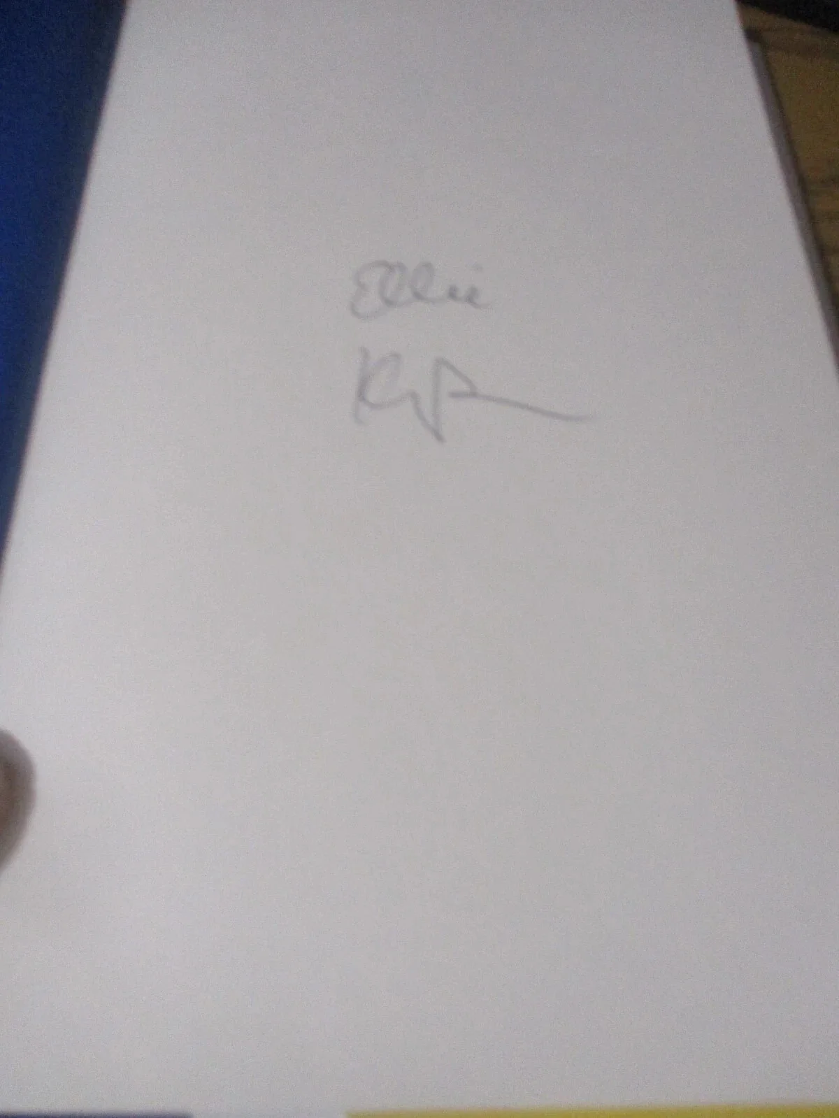 ELLIE KEMPER — ELLIE KEMPER (THE OFFICE) AUTHENTIC SIGNED/AUTOGRAPHED MY SQUIRREL DAYS BOOK, image 5