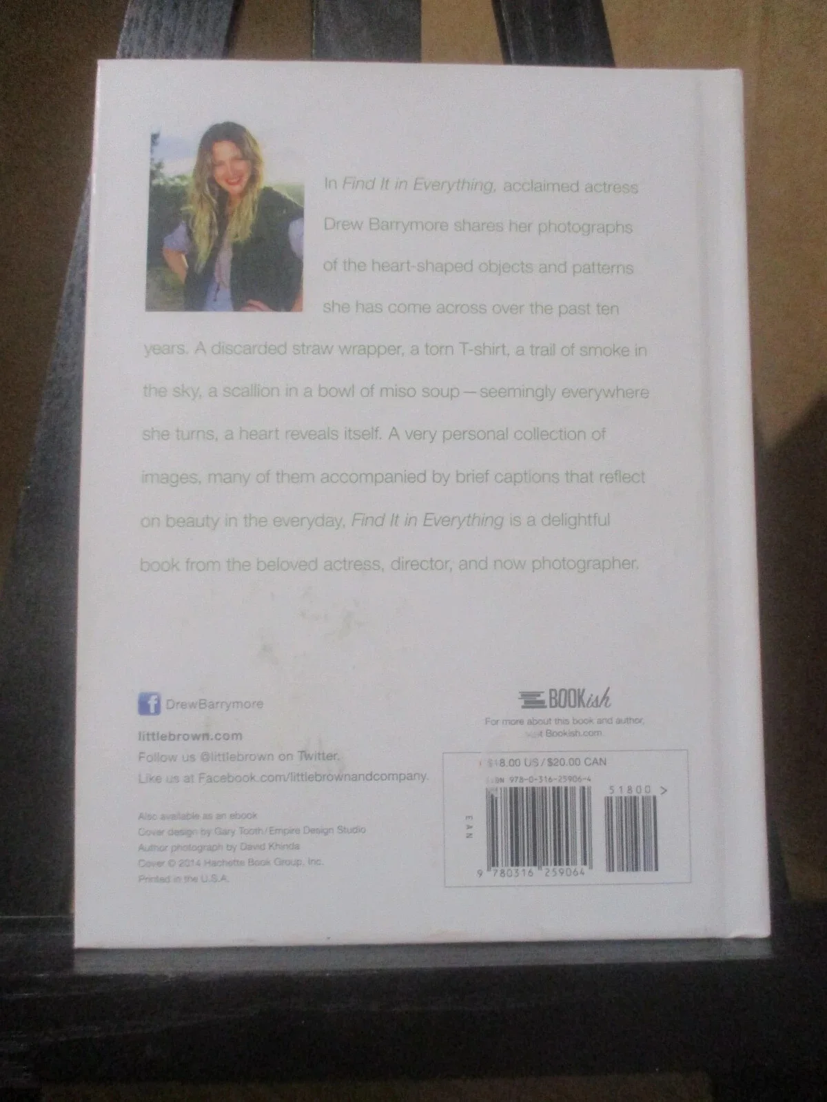 DREW BARRYMORE — DREW BARRYMORE AUTHENTIC SIGNED/AUTOGRAPHED FIND IT IN EVERYTHING BOOK, image 3