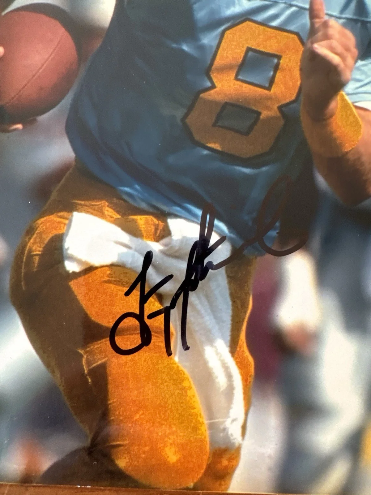 Troy Aikman Signed Autographed Photo BAS Authenticated Beckett, image 2