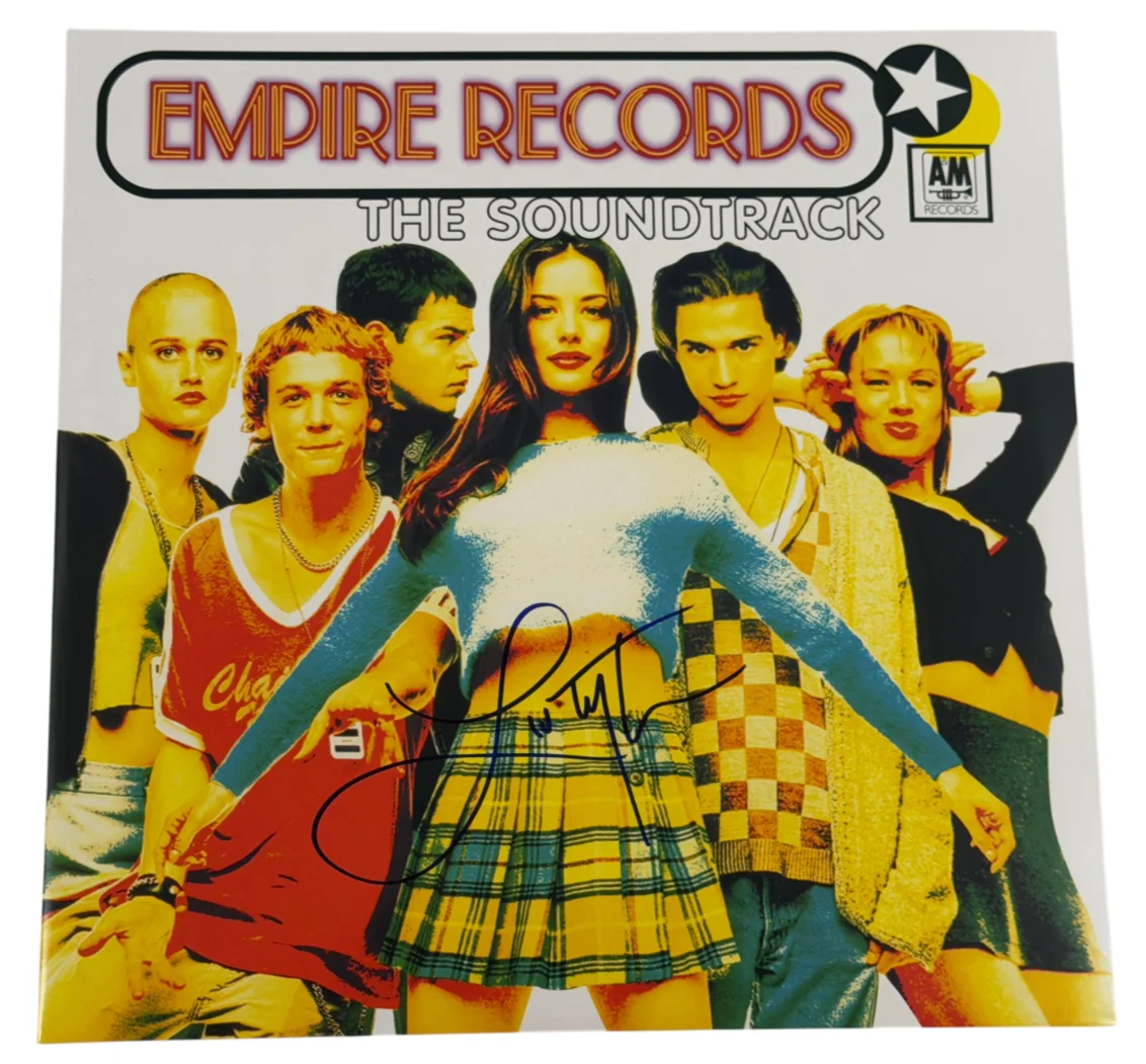 Liv Tyler — Liv Tyler Signed Empire Records Vinyl Album LP Soundtrack Auto Beckett Witness