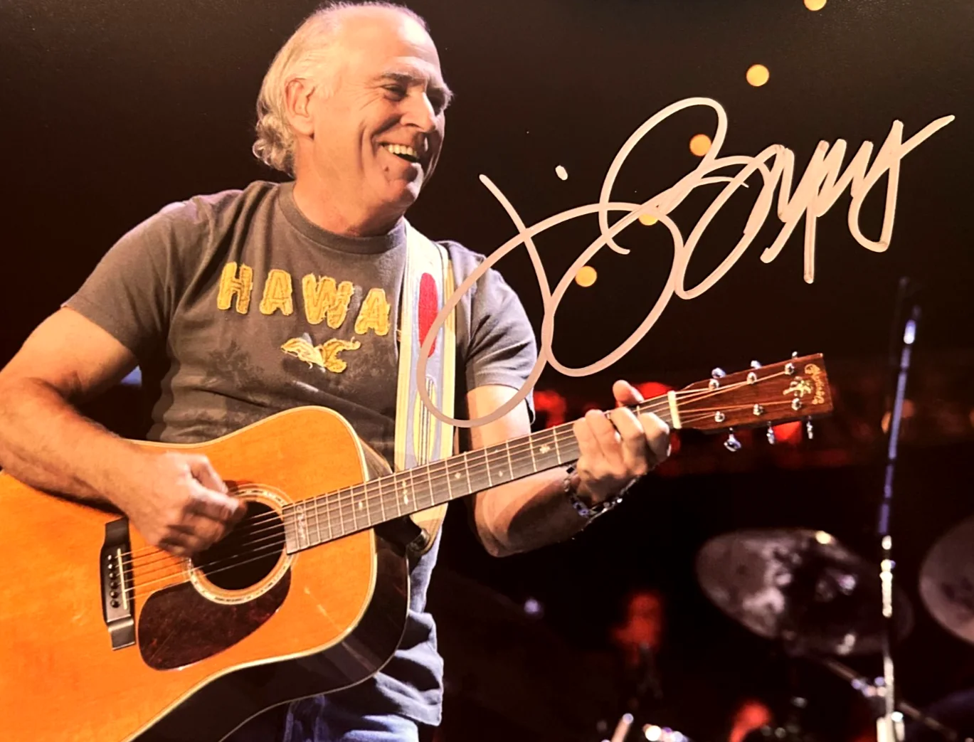 JIMMY BUFFETT Signed Authentic Original 8x10" REAL Autograph w/COA, image 4