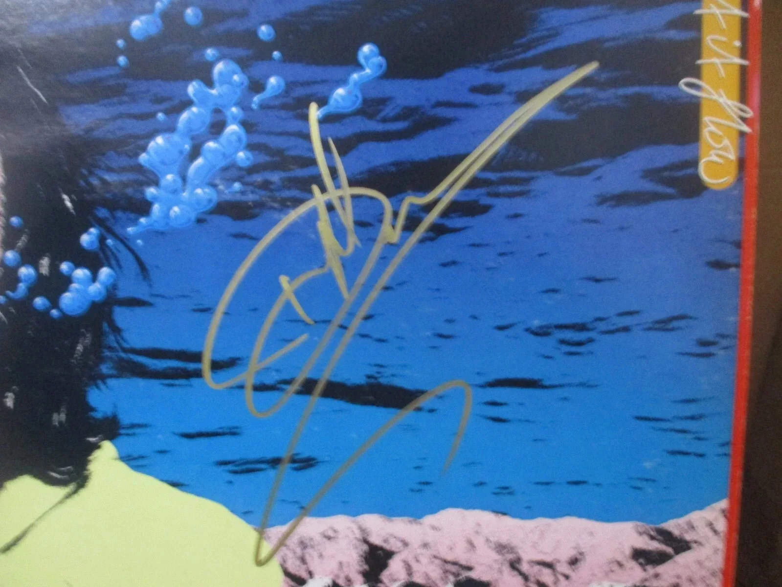 DAVE MASON (RIP) AUTHENTIC SIGNED/AUTOGRAPHED LET IT FLOW VINYL RECORD ALBUM, image 3