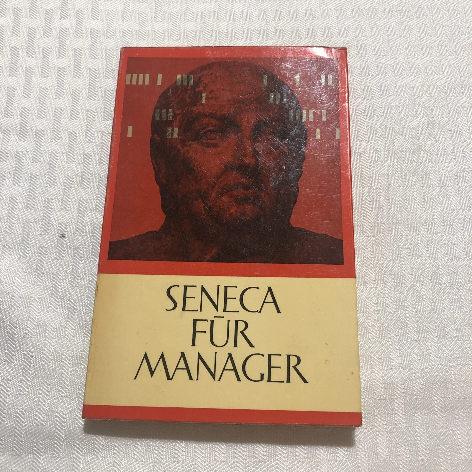 1977 SENECA FUR FOR MANAGER SIGNED BOOK MUSIC COMPOSER GEORG SCHOECK GERMAN TEXT, изображение 3