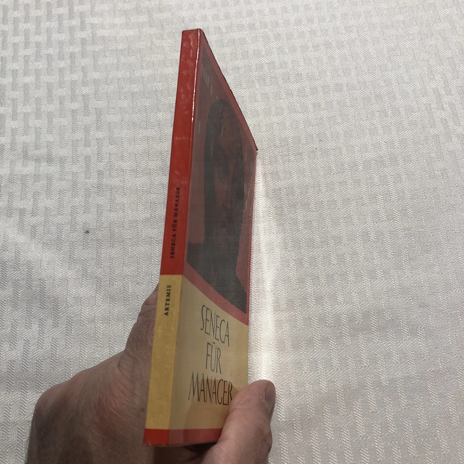 1977 SENECA FUR FOR MANAGER SIGNED BOOK MUSIC COMPOSER GEORG SCHOECK GERMAN TEXT, изображение 4