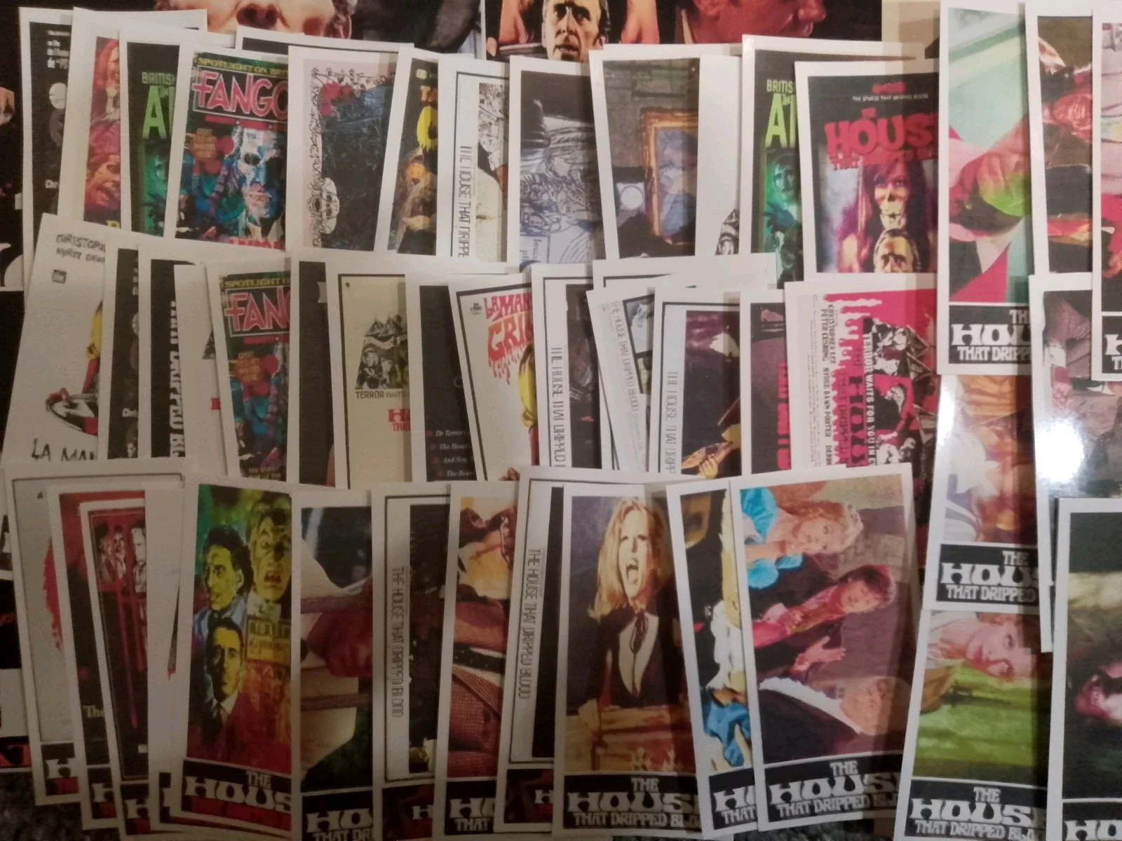 The House That Dipped Blood. 14 Lobby Cards, 40 Mini Cards & 12 Amiucs Col Cards, изображение 2