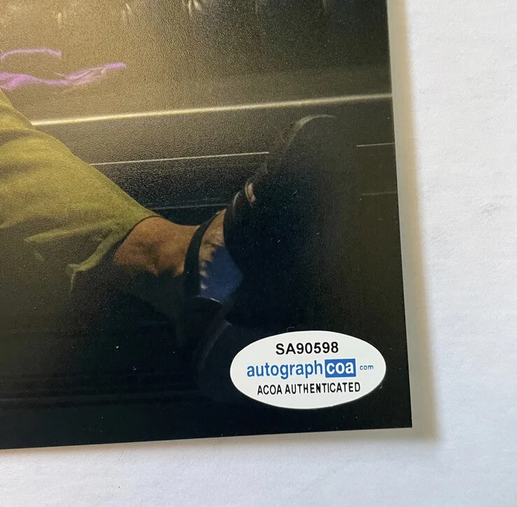 Jonathan Majors — Jonathan Majors ACOA Authentic He Who Remains Kang Signed 8x10 MARVEL Photo, image 3