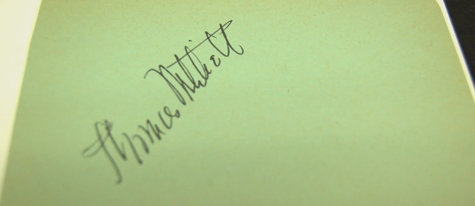 THOMAS MITCHELL — THOMAS MITCHELL AUTOGRAPH WITH COA, image 2