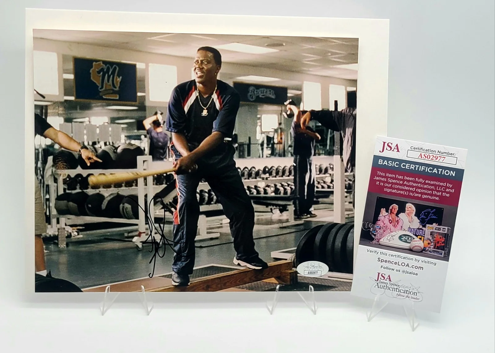 Bernie Mac — Bernie Mac Signed 8x10 Photo – The Players Club – JSA COA – Rare Autograph, изображение 3