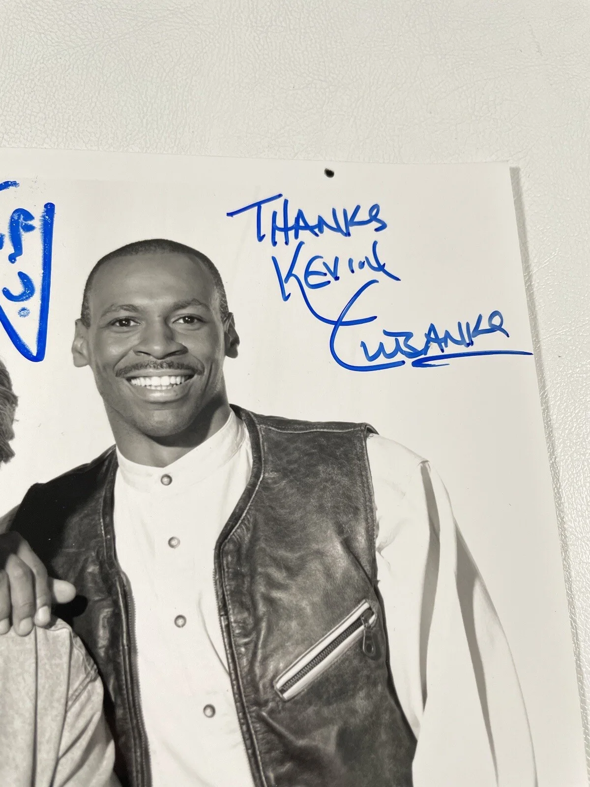 Jay Leno — Vtg Jay Leno And Kevin Eubanks Signed Photo Print The Tonight Show Autographed, image 4