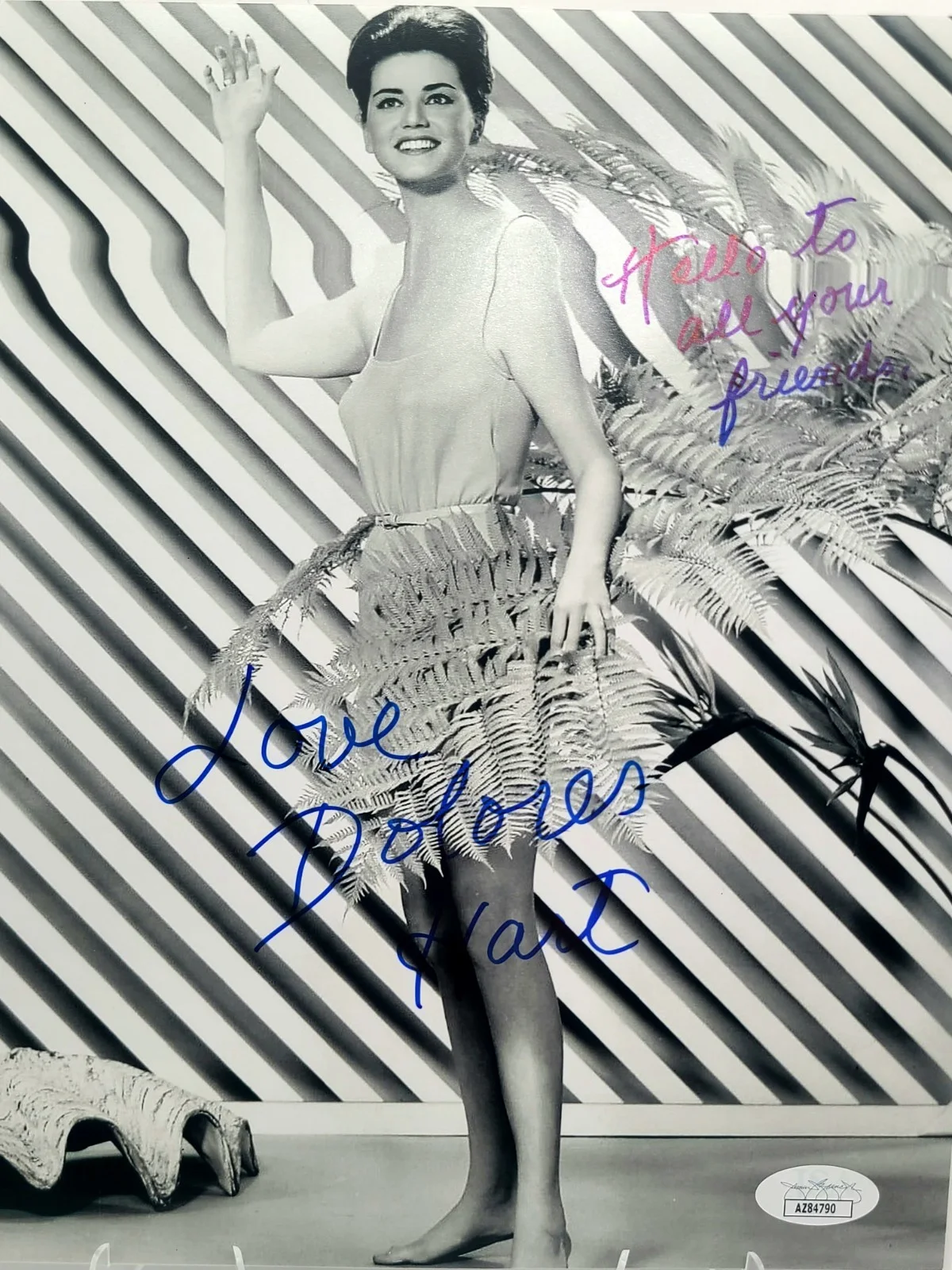 Dolores Hart — Dolores Hart Signed 8x10 Photo – Elvis Presley Movie Actress Autograph – JSA COA, изображение 2