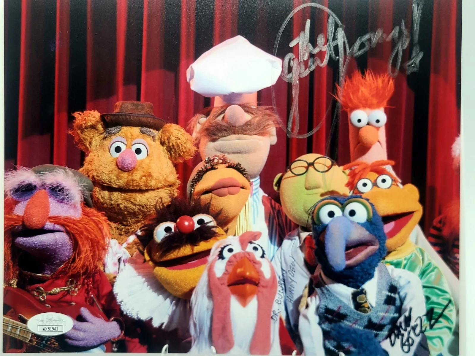 Dave Goelz — Dave Goelz Signed 8x10 Photo – Gonzo Muppets Autograph – JSA COA, изображение 2