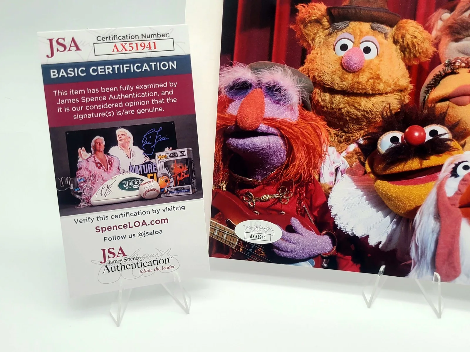 Dave Goelz — Dave Goelz Signed 8x10 Photo – Gonzo Muppets Autograph – JSA COA, изображение 5