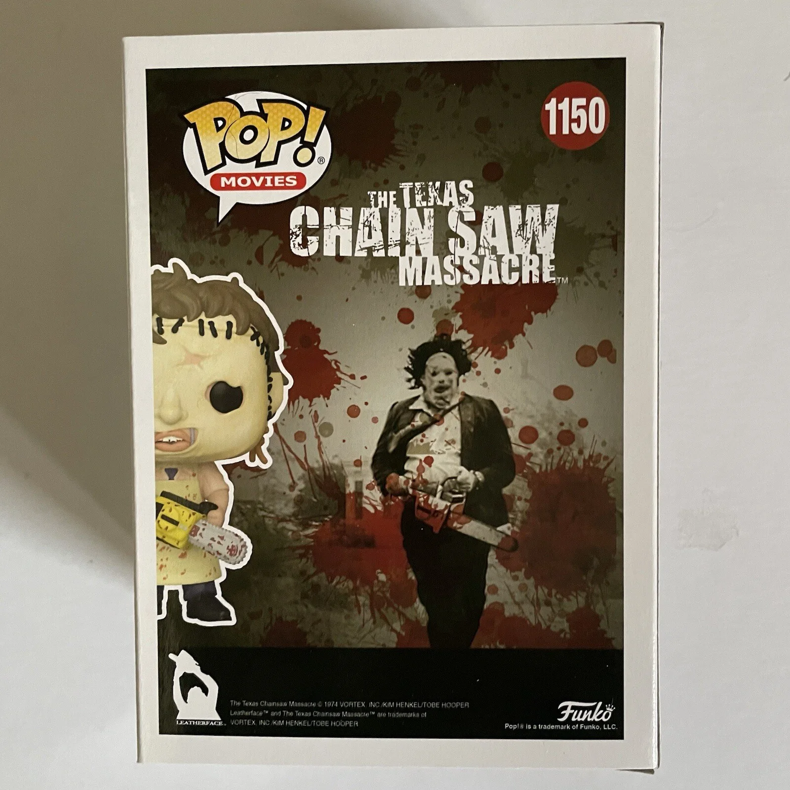 Andrew Bryniarski — Andrew Bryniarski Signed Leatherface Funko Pop! OC COA, image 5
