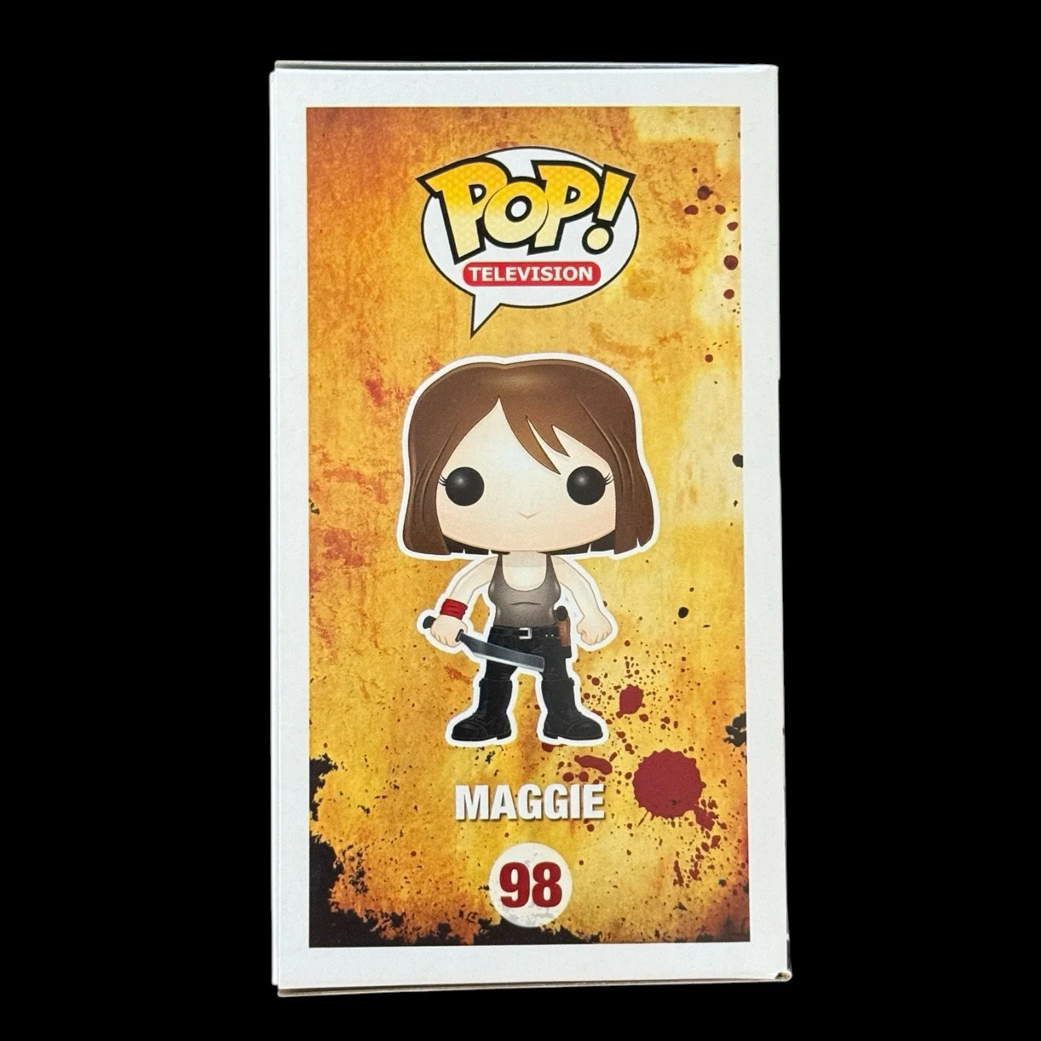 Lauren Cohan Signed Maggie Funko Pop #98 PSA/DNA COA Autograph The Walking Dead, image 4